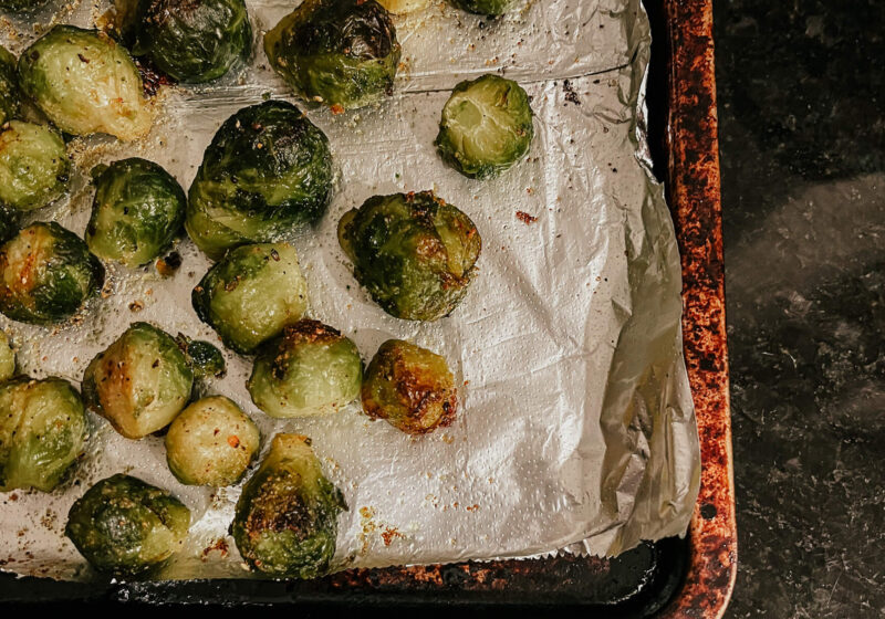 Roasted brussel sprouts