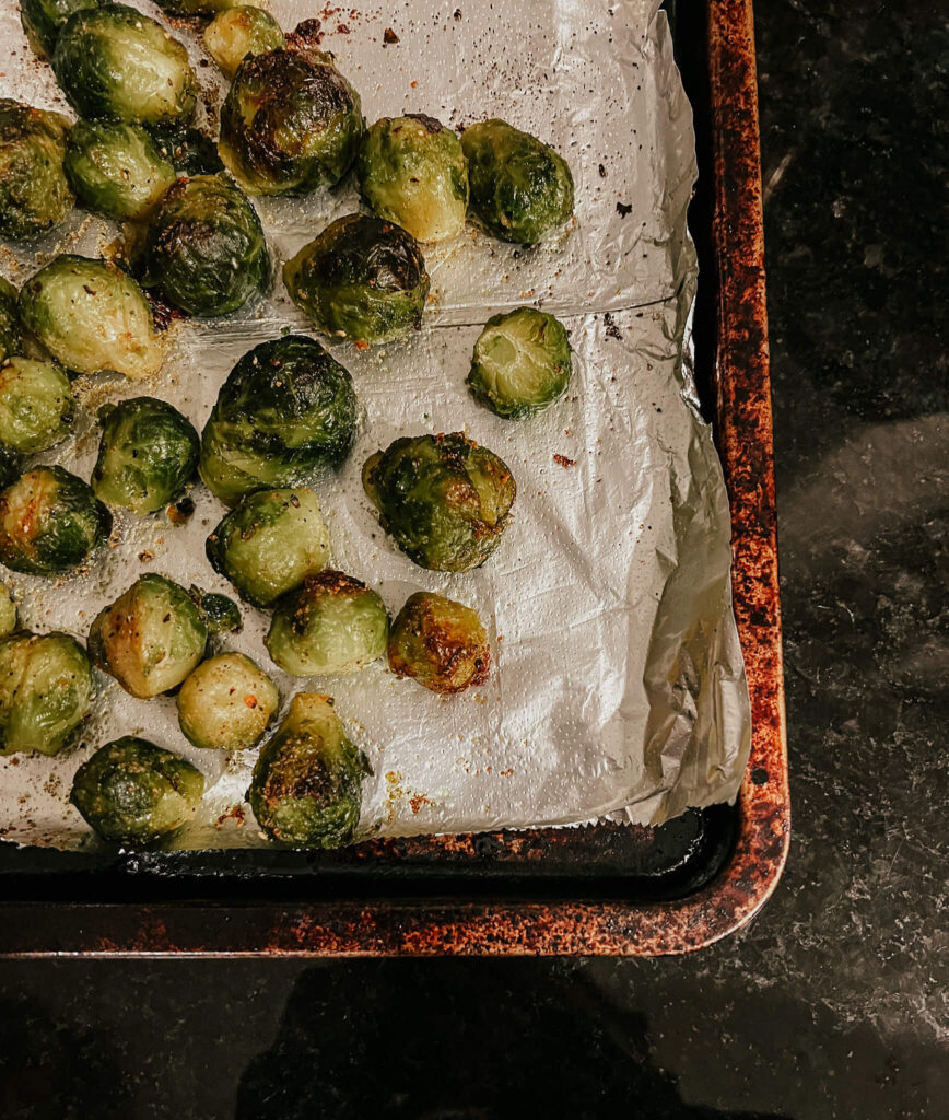 Roasted brussel sprouts